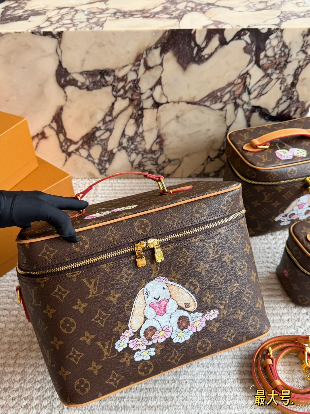 LV Monogram Handbag Crossbody 6